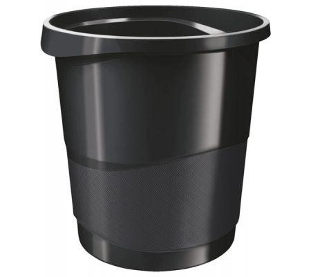 Cestino gettacarte Europost VIVIDA - 25,8 x 28,5 cm - altezza 32,2 cm -14 lt - nero - Esselte - 623952 - 4049793026626 - DMwebShop