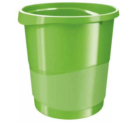 Cestino gettacarte Europost VIVIDA - 25,8 x 28,5 cm - altezza 32,2 cm - 14 lt - verde - Esselte - 623950 - 4049793027845 - DMwebShop