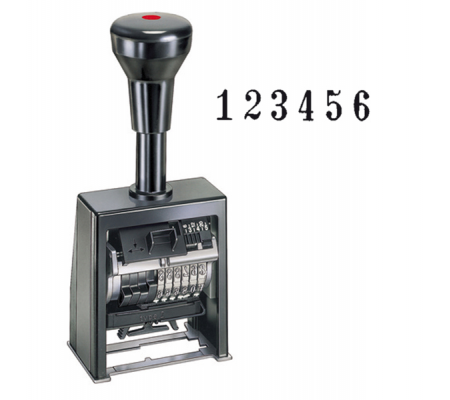 Timbro Numeratore Reiner B6K - autoinchiostrante - automatico - 6 colonne 4,5 mm - Colop - B6K.4,5BLOCK - 4011170008044 - DMwebShop