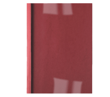 Cartelline termiche Business Line - 1,5 mm - leather rosso scatola 100 pezzi - GBC - IB451201 - 0013465451201 - DMwebShop