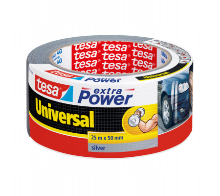 Nastro adesivo Extra Power Universal - 50 mm x 25 mt - grigio - Tesa - 56388-00000-16 - 4042448033253 - DMwebShop