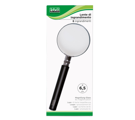 Lente di ingrandimento - Ø 6,5 cm - nero - Lebez - 1122 - 8007509011225 - DMwebShop