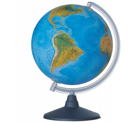 Globo geografico illuminato Elite - Ø 30 cm - Tecnodidattica - 0330ELFGITLBT04B - 8000623000090 - DMwebShop