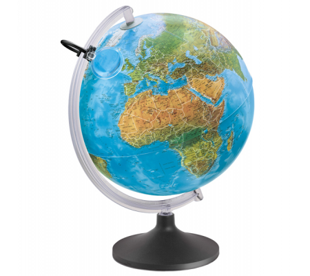 Globo geografico illuminato Lumierissimo - Ø 30 cm - Tecnodidattica - 0330LULGITLNTL46 - 8000623000175 - DMwebShop