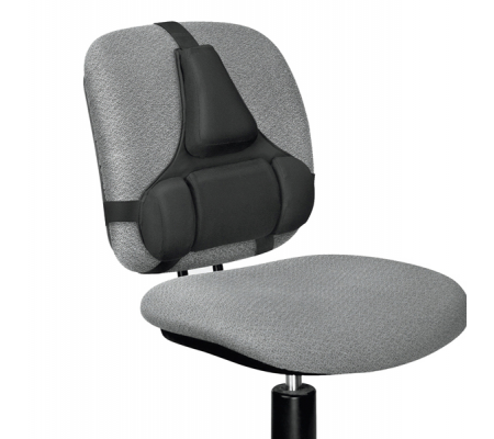 Supporto lombare ergonomico - 38 x 37 x 5 cm - nero - Fellowes - 8041801 - 043859685714 - DMwebShop