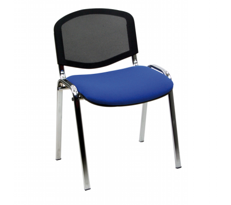 Sedia attesa Dado D5CN - braccioli opzionali - blu - Unisit - D5CN/2/EB - DMwebShop