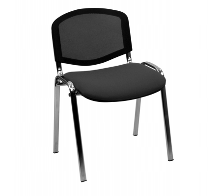 Sedia attesa Dado D5CN - braccioli opzionali - nero - Unisit - D5CN/2/EN - DMwebShop