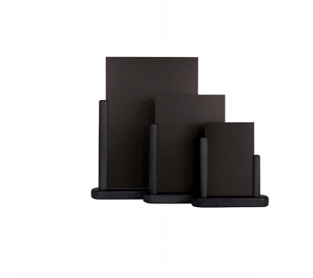 Lavagna da tavolo Elegant - A6 - 15,5 x 17 x 5 cm - nero - Securit - ELE-BL-SM - 8718226492494 - DMwebShop