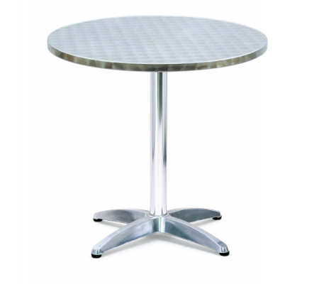 Tavolo bar - tondo - Ø 70 cm - altezza 70 cm - alluminio-acciaio - Serena Group - 40404D - 8032937534244 - DMwebShop