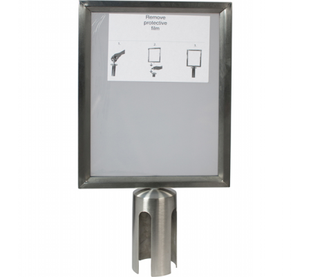 Display - A4 - per colonnine - Securit - RS-SIGN-A4-PS - 8718226492319 - DMwebShop