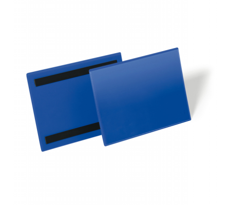 Buste identificative magnetiche - A5 orizzontale - blu - conf. 50 pezzi - Durable - 1743-07 - 4005546109022 - DMwebShop