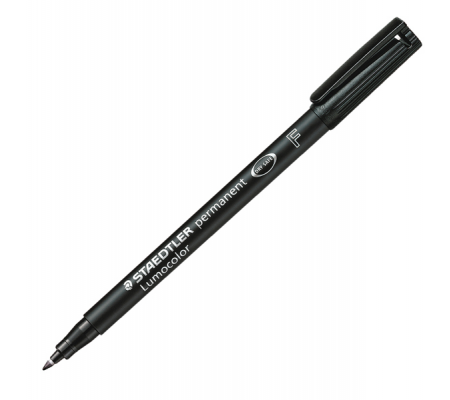 Pennarello Lumocolor Permanent 318 - punta 0,6 mm - nero - Staedtler - 318-9 - 4007817304563 - DMwebShop