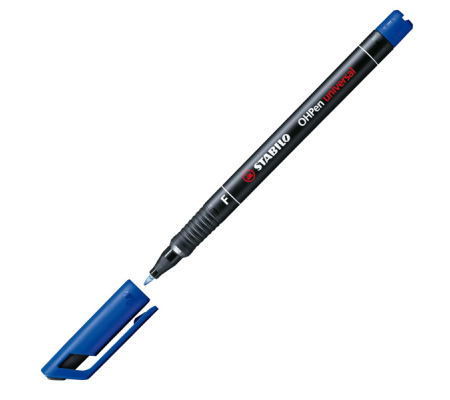 Pennarello OHPen universal permanente 842 - punta fine 0,7 mm - blu - Stabilo - 842/41 - 4006381119061 - DMwebShop