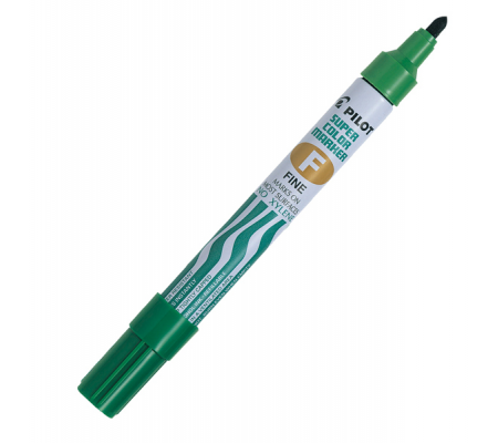 Marcatore Super Color - permanente - punta fine - 4 mm - verde - Pilot - 002414 - 4902505087516 - DMwebShop