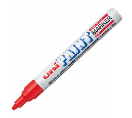 Marcatore Uni Paint PX20 - punta 2,8 mm - rosso - Uni Mitsubishi - M PX20 R - 4902778912348 - DMwebShop