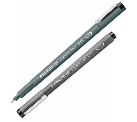 Pennarello Pigment Liner 308 - nero - 0,5 mm - Staedtler - 308 005-9 - 4007817308196 - DMwebShop