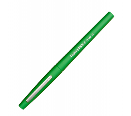 Pennarello Flair Nylon - punta 1,1 mm - verde - Papermate - S0191033 - 8008285095157 - DMwebShop