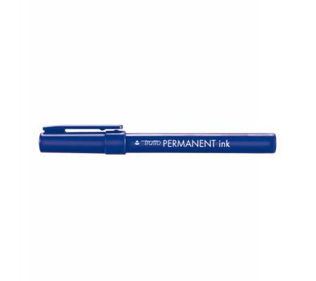Marcatore Permanent Ink - punta tonda 2 mm - blu - conf. 12 pezzi - Tratto - 732501 - 8000825732515 - DMwebShop