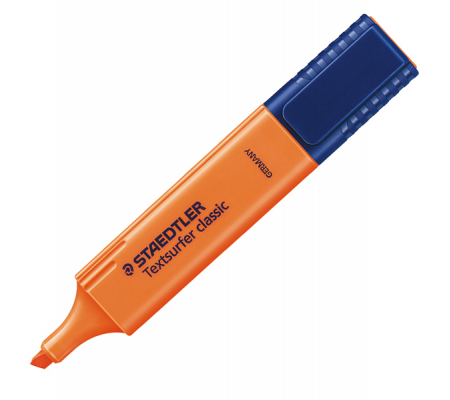 Evidenziatore Textsurfer Classic - punta a scalpello - tratto 1 - 5 mm - arancio - Staedtler - 364-4 - 4007817304693 - DMwebShop