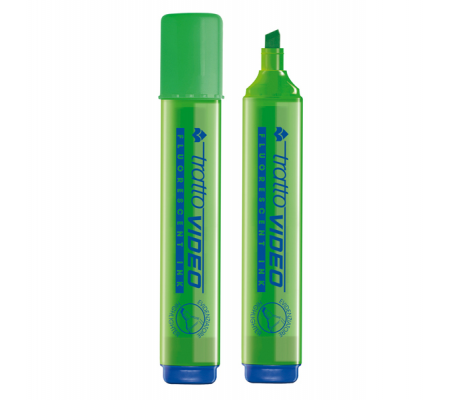 Evidenziatore Video - punta a scalpello - da 1 - 5 mm - verde - Tratto - 830202 - 8000825830426 - DMwebShop