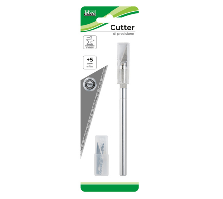 Blister cutter Hobby Knife + 5 lame - Lebez - C-601 - 8002787006017 - DMwebShop