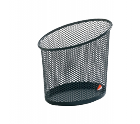 Portapenne Mesh - rete metallica - 10,5 x 7,3 x 10,3 cm - nero - Alba - MESHCUP/N - 3129710008902 - DMwebShop