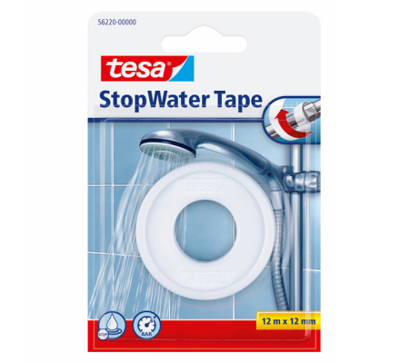 Nastro StopWater per riparazioni - Teflono - 12 mm x 12 mt - bianco - Tesa - 56220-00000-02 - 4042448151971 - DMwebShop