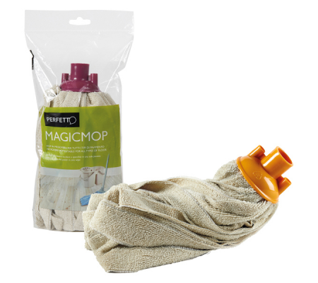 Mop in microfibra Magicmop - a filo continuo - 160 gr - Perfetto - 0028F - 8000957002869 - DMwebShop