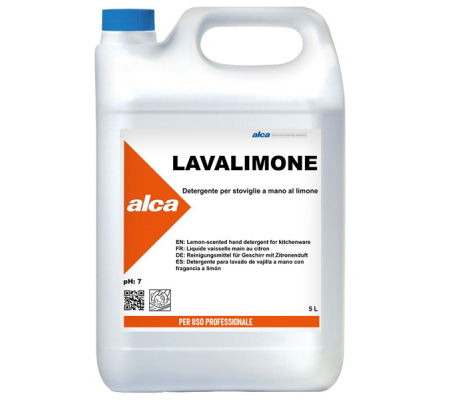 Detersivo per piatti Lavalimone - tanica da 5 lt - Alca - ALC585 - 8032937570617 - DMwebShop