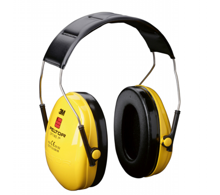 Cuffia protettiva Peltor Optime I - SNR 27 dB - giallo - 3M - 7000039616 - 4046719387908 - DMwebShop