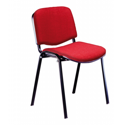 Sedia attesa Dado D5S - braccioli opzionali - ignifuga - rosso - Unisit - D5S/IR - 8050043749062 - DMwebShop