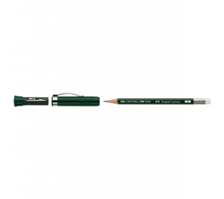 Matita in grafite castell 9000 Extender - gradazione B - set regalo con temperamatite - Faber Castell - 119037 - 4005401190370 - DMwebShop