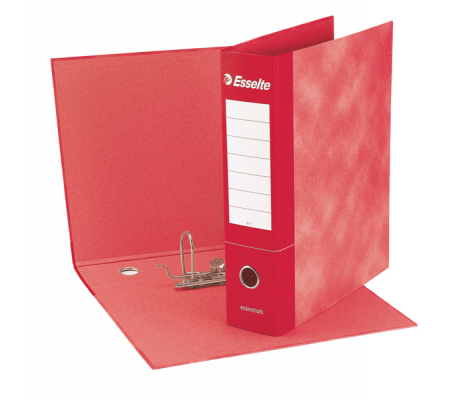 Registratore Essentials G72 - dorso 5 cm - commerciale - 23 x 30 cm - rosso - conf. 8 pezzi - Esselte - 390772160 - 8004157772164 - DMwebShop