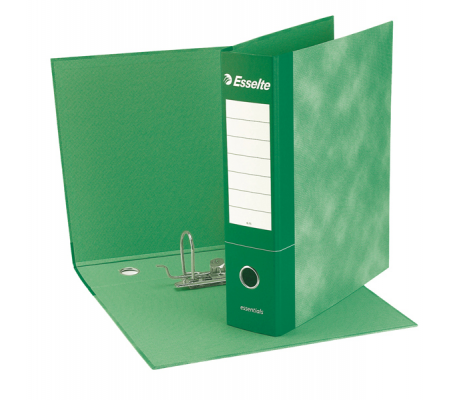 Registratore Essentials G72 - dorso 5 cm - commerciale - 23 x 30 cm - verde - conf. 8 pezzi - Esselte - 390772180 - 8004157772188 - DMwebShop