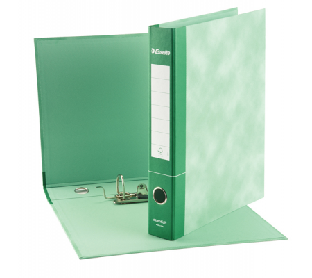 Registratore Essentials G74 - dorso 5 cm - protocollo - 23 x 33 cm - verde - Esselte - 390774180 - 8004157774182 - DMwebShop