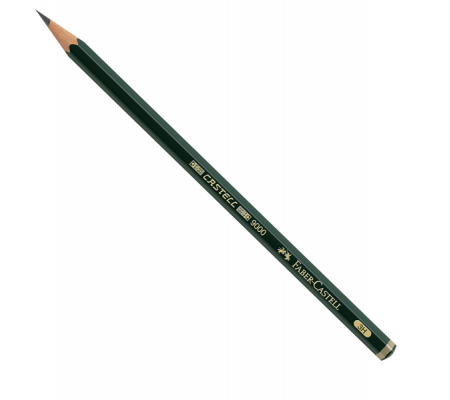 Matita in grafite Castell 9000 - gradazione 3H - esagonale - conf. 12 pezzi - Faber Castell - 119013 - 4005401190134 - DMwebShop