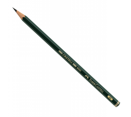 Matita in grafite Castell 9000 - gradazione 6B - esagonale - conf. 12 pezzi - Faber Castell - 119006 - 4005401190066 - DMwebShop