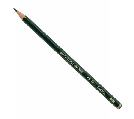 Matita in grafite Castell 9000 - gradazione 3B - esagonale - conf. 12 pezzi - Faber Castell - 119003 - 4005401190035 - DMwebShop