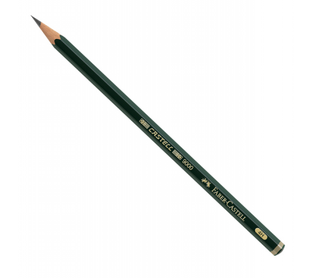 Matita in grafite Castell 9000 - gradazione 4H - esagonale - conf. 12 pezzi - Faber Castell - 119014 - 4005401190141 - DMwebShop