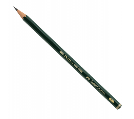 Matita in grafite Castell 9000 - gradazione F - esagonale - conf. 12 pezzi - Faber Castell - 119010 - 4005401190103 - DMwebShop