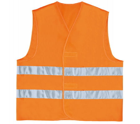 Gilet alta visibilita' GILP2 - poliestere - taglia XXL - arancio fluo - Deltaplus - GILP2ORXX - 3295249157043 - DMwebShop