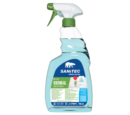 Scioglicalcare Green Power - trigger da 750 ml - Sanitec - 3103 - 8032680393686 - DMwebShop