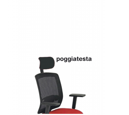 Poggiatesta per seduta Molly A - nero - Unisit - PGMLA/SN - 8050043748263 - DMwebShop