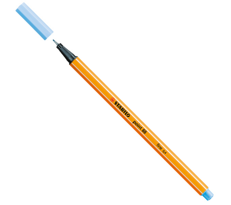 Fineliner Point 88 - tratto 0,4 mm - blu cobalto 11 - conf. 10 pezzi - Stabilo - 88/11 - 4006381492942 - DMwebShop