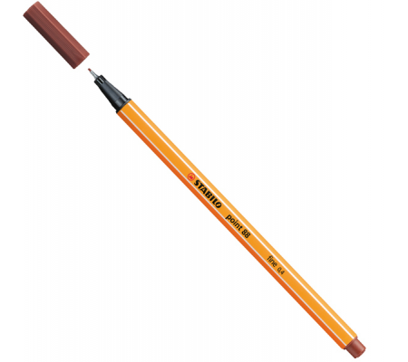 Fineliner Point 88 - tratto 0,4 mm - terra di siena bruciata 75 - Stabilo - 88/75 - 4006381493277 - DMwebShop