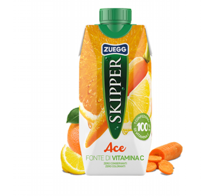 Succo Skipper - gusto ACE - brick 330 ml - Zuegg - ZUFAC - 80354703 - DMwebShop