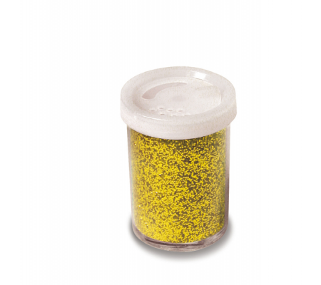 Glitter flacone grana fine - 25 ml - oro - Deco - 06655/1 - DMwebShop