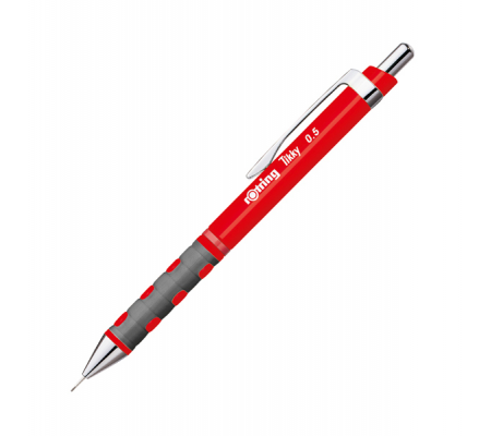 Portamine - mina 0,5 mm - tikky - fusto rosso - Rotring - 1904699 - 3501170770542 - DMwebShop