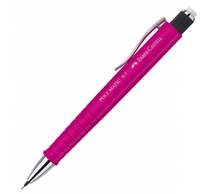 Portamine Poly Matic - mina 0,7 mm - fusto rosa - Faber Castell - 133328 - DMwebShop