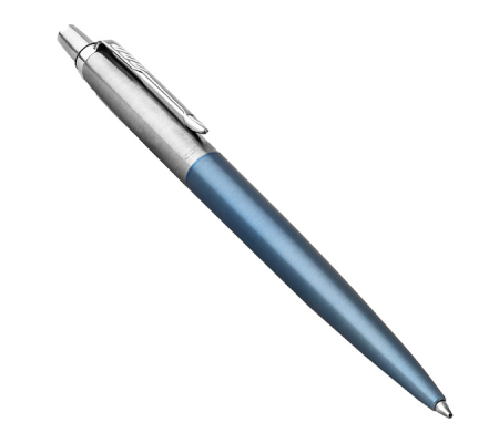 Penna sfera Jotter Core - punta M - fusto blu ghiaccio - Parker - 1953191 - 3501179531915 - DMwebShop